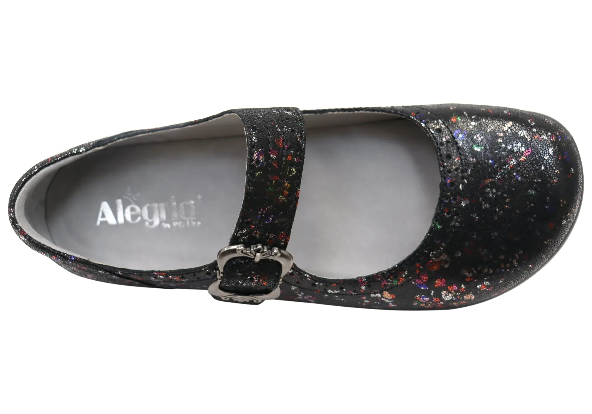 Alegria Kourtney Womens Leather Mary Jane Shoes